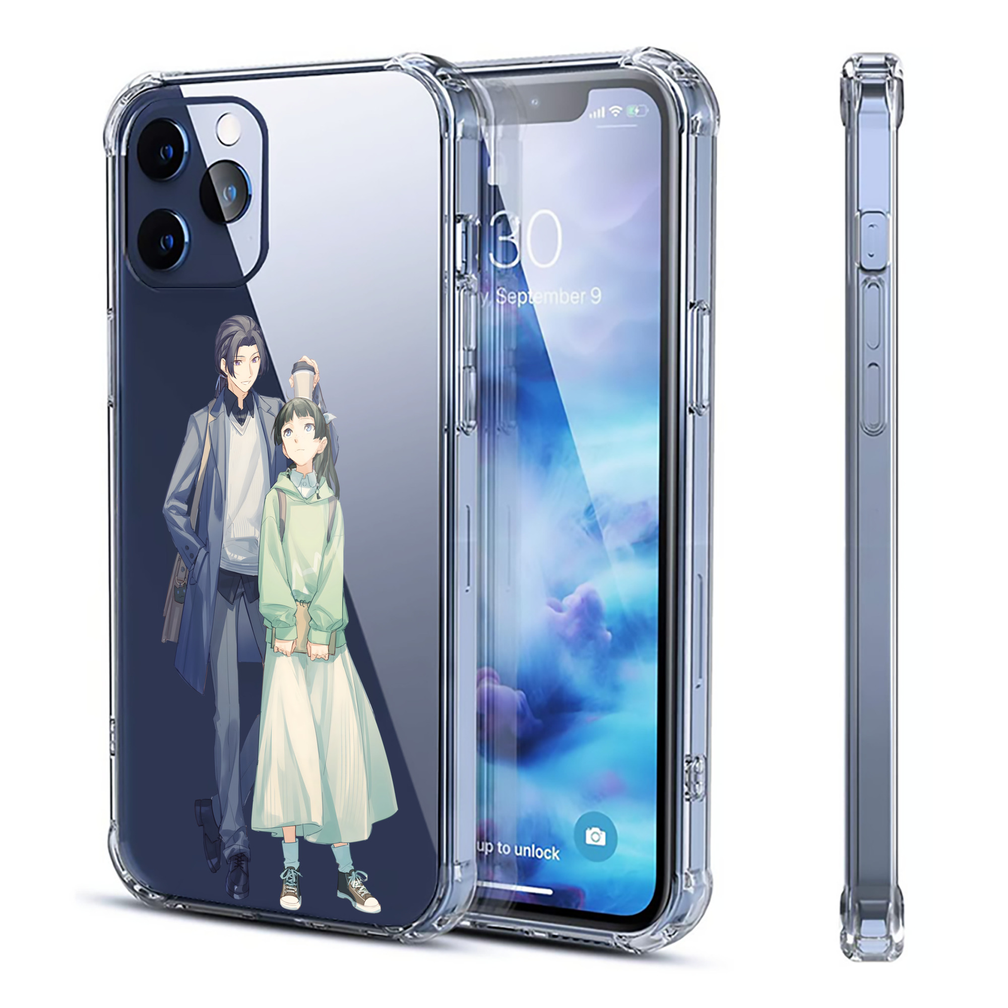 （画像用） 薬屋のひとりごと The Apothecary Diaries 【iPhone 12シリーズ対応】透明スマホケース（クリアソフトケース）